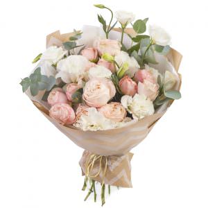 Классический букет живых цветов «Роскошь Природы»