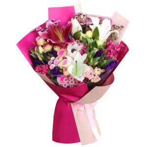 Премиальный букет цветов «Природное очарование»